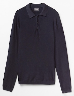 Suéter Sfera cuello polo para hombre